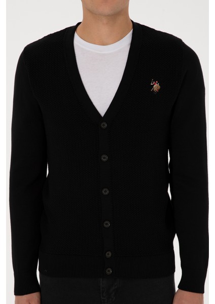 Erkek Siyah Hırka (Triko) 50307952-VR046