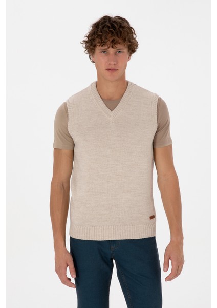 Erkek Koyu Bej Süveter 50318158-VR088