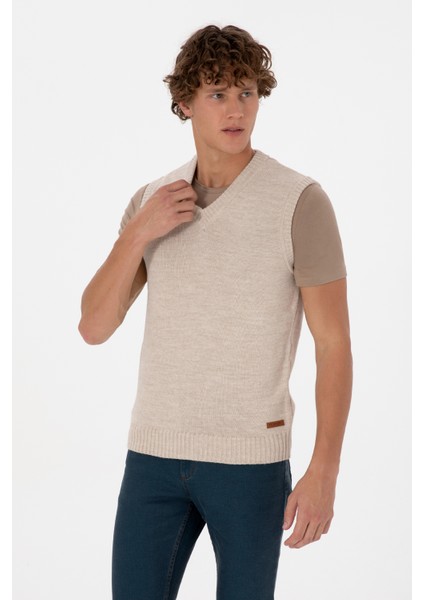 Erkek Koyu Bej Süveter 50318158-VR088 modelleri