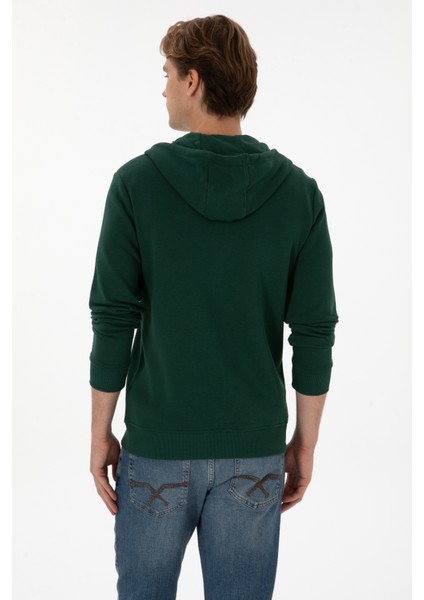 Erkek Koyu Yeşil Hırka (Örme) 50313748-VR079 indirimleri