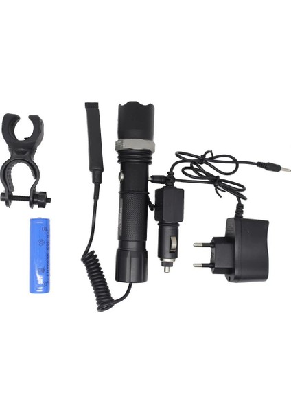 ve Bisiklet Feneri Şarjlı Pilli WT-040 - Lisinya modelleri