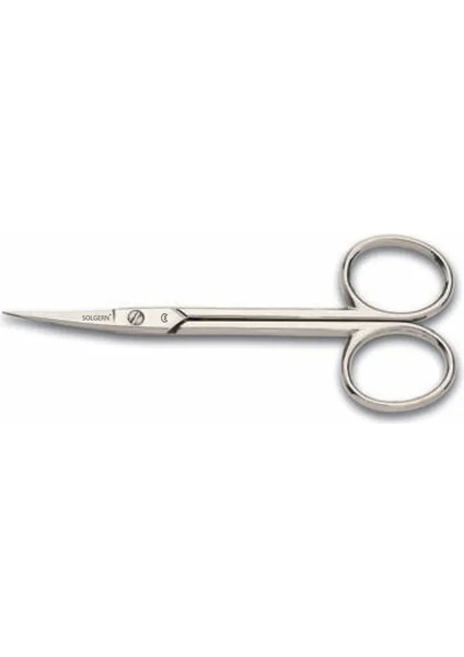 M-163 Nakış Makası No: 4 Inç / 10,16 cm - Nikel Kaplama - Lisinya