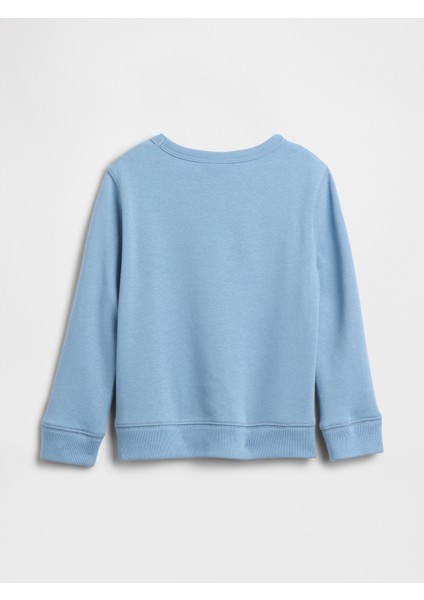 Erkek Bebek Açık Mavi Gap Logo Sweatshirt modelleri