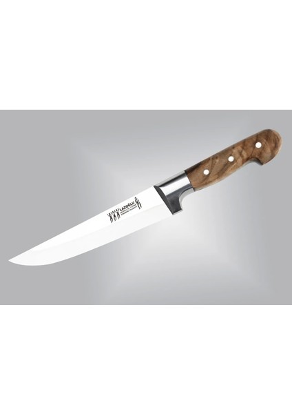 El Yapımı Sürmene Kurban ve Kasap Bıçağı No:2 - Ahşap Sap - Lisinya