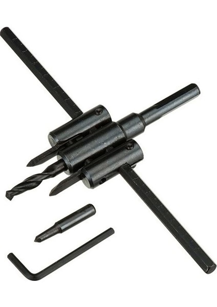 Matkap Ayarlı Panç Delme Seti 300 mm ( Lisinya )