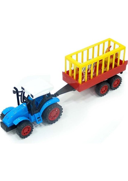 Meyve Taşıyan Römorklu Traktör - K0682 (Lisinya)