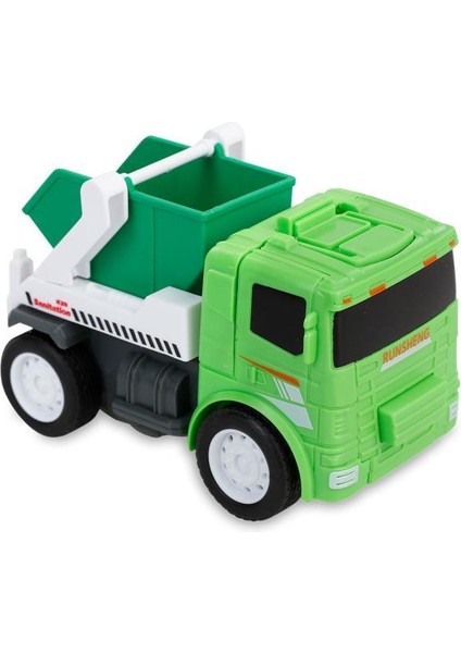 Robota Dönüşen Temizlik Araçları - Konteyner Çöp Kamyonu (Lisinya)