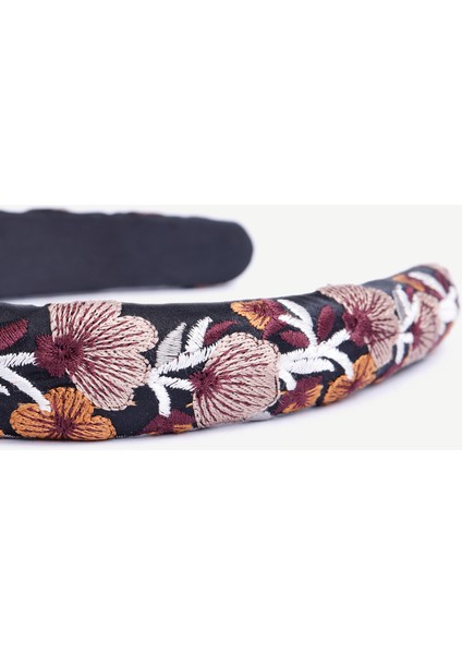 Çiçek Desenli Kadife Taç fiyatları