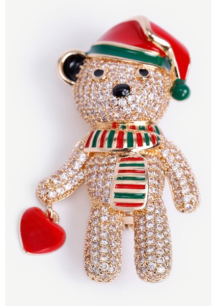 Ayı Figürlü Broş