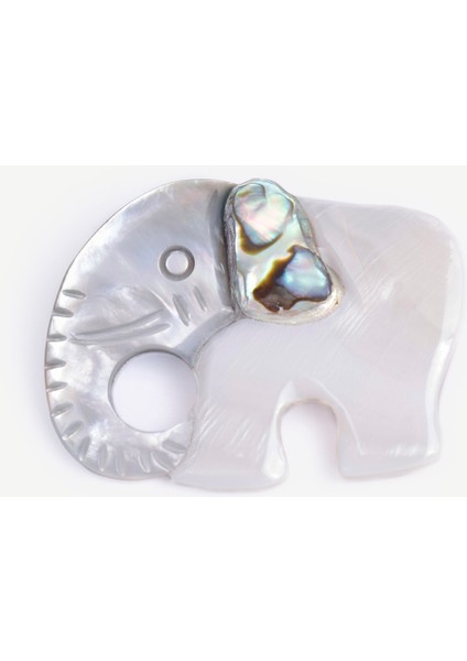 Fil Figürlü Broş