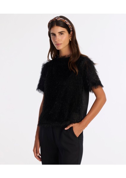 Kayık Yaka Kısa Kollu Bluz fiyatları