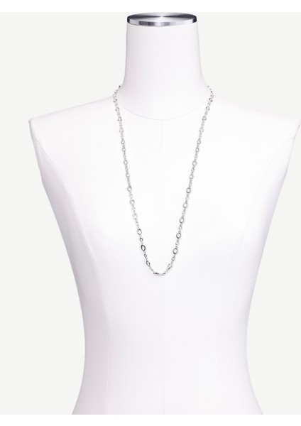Uzun Silver Zincir Kolye modelleri