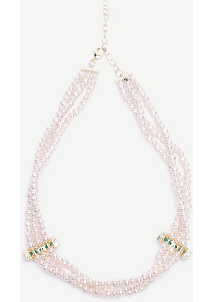 Çok Sıralı Inci Kolye