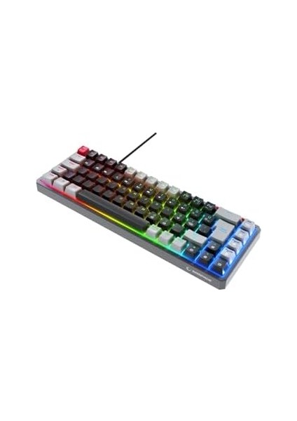 Yoru Mını Siyah/gri Type-C Bağlantılı Outemu Red Swich Q Mekanik Gaming Oyuncu Klavye fiyatları