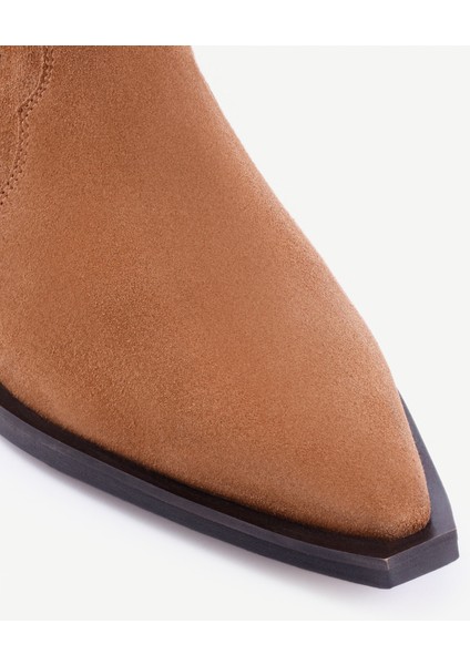 Aksesuar Detaylı Deri Western Bot fiyatları