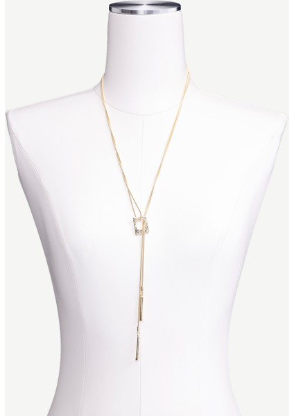 Kapama Detaylı Uzun Kolye modelleri