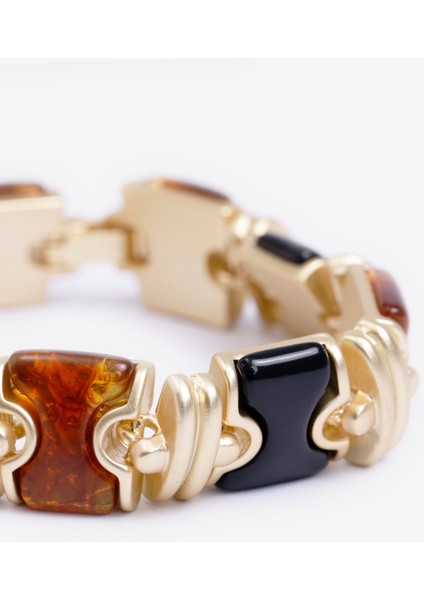 Reçine Detaylı Gold Bileklik fiyatları