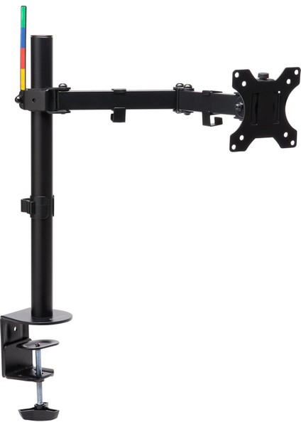 K55408WW Smartfit Ergo Tekli Monitör Kolu - Siyah, Uzun