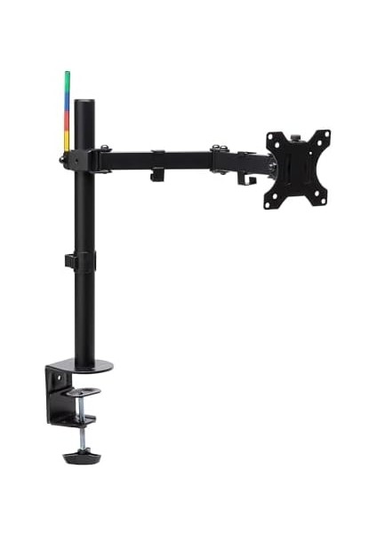 K55408WW Smartfit Ergo Tekli Monitör Kolu - Siyah, Uzun modelleri