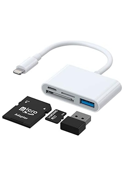 S-H142 Lightning - USB Otg Kart Okuyucu 4 In 1 modelleri
