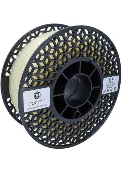 Porima 3D 1.75 mm Pla Filament - Naturel
