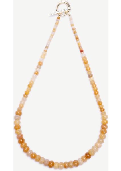 Doğal Taş Detaylı Kolye