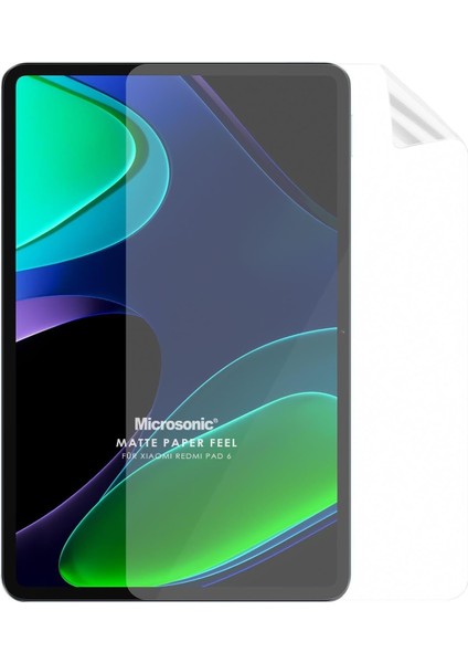 Pad 7 Kağıt Dokulu Mat Ekran Koruyucu [pad 7 ile Uyumlu Ekran Koruyucu - Şeffaf]