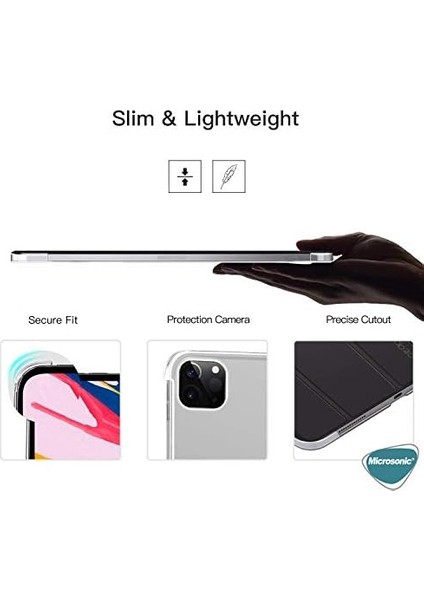 iPad Pro 11`` 2022 4. Nesil Için Kılıf (A2759-A2435-A2761-A2762) Smart ve Arka Kapak Rose [ipad Pro 11 2022 ile Uyumlu Kılıf - Rose ] fiyatları