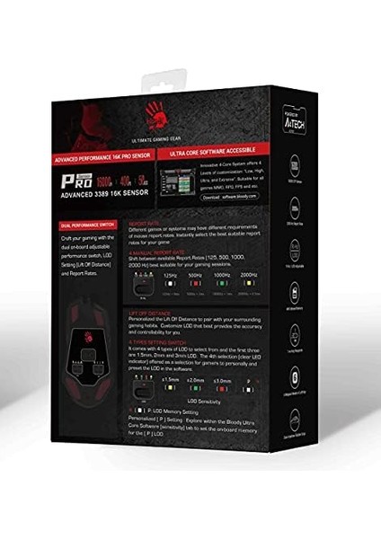 W60 Pro Stone Black W60 Pro 16000 Cpi 10 Tuş Optik Rgb-Uc3&4 Aktif Kablolu Siyah Gaming (Oyuncu) Mouse fiyatları