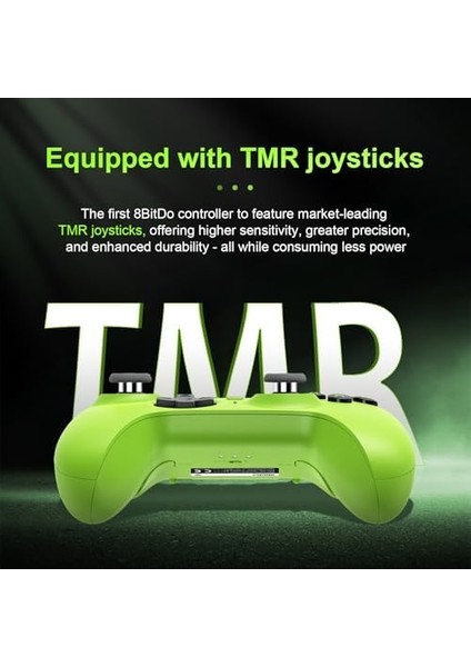 Aknes 8bitdo 2 Kablosuz Kumanda, Windows//steam Için, Tmr Joysticks, 1000Hz Sorgulama Oranı, Dokunmatik/salon Tetikleri, Hareket Kontrolü, L4/r4 ve 2 Programlanabilir Arka Düğme modelleri