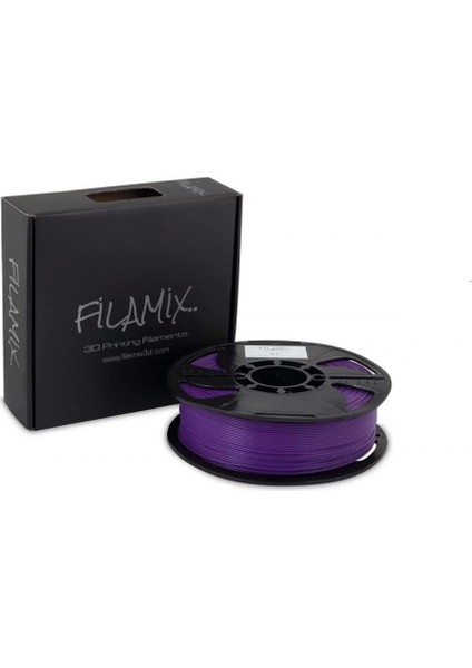 Filamix Pla + 1.75 mm Filament 1 kg Plus Mor
