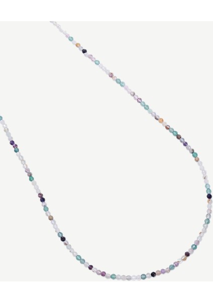 Kapama Detaylı Uzun Doğal Taş Kolye fiyatları