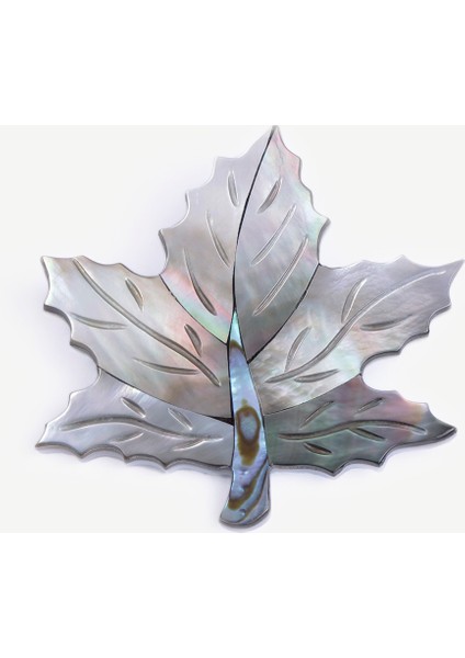 Yaprak Figürlü Broş