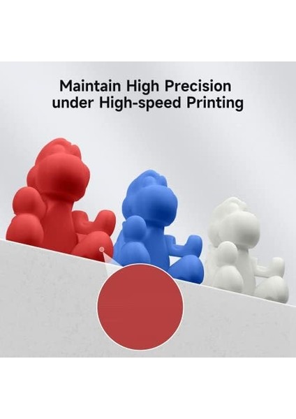 Creality Resmi 3D Yazıcı Filamenti, Hyper Pla Yüksek Hızlı Filament, 1,75 mm 3D Baskı Filamenti, Yüksek Hızlı Baskı Için, Ölçü Hassasiyeti +/-0,02 Mm, 1 Kg/makara - Sarı modelleri