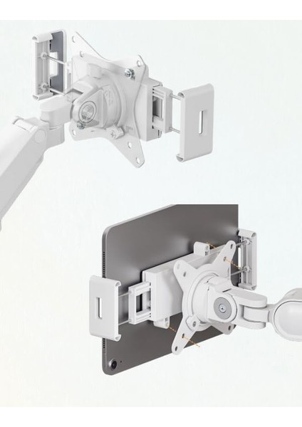 Tablet ve Akıllı Telefon Uyumlu Vesa Destekli Tutucu Parça | 4.7” – 15” Cihazlarla Uyumlu Siyah modelleri