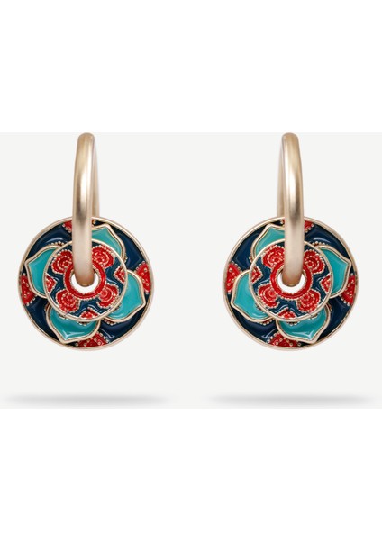 Charm Detaylı Küpe