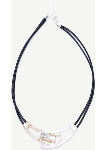 Metal Uç Detaylı Kolye