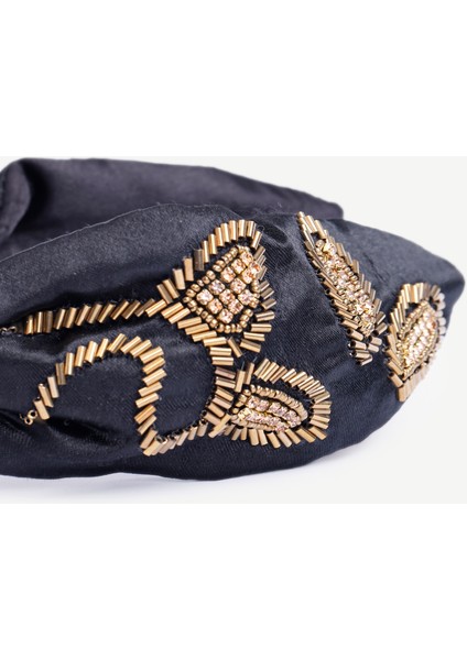 Boncuk Detaylı Saten Taç fiyatları