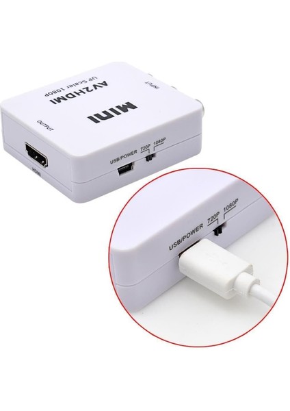 AL-4553 Rca Av To HDMI Dönüştürücü Adaptör fiyatları