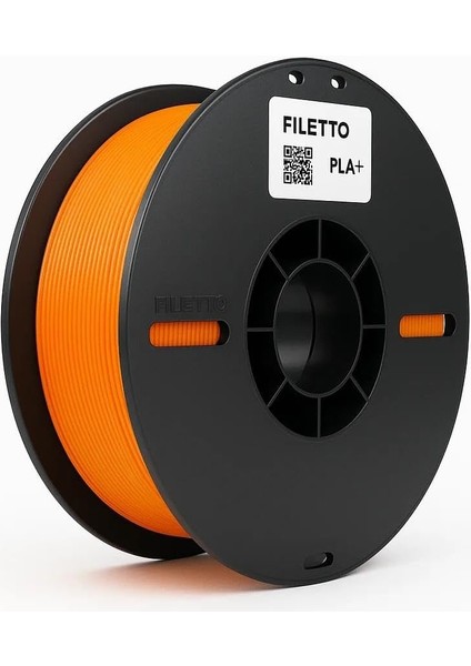 Filetto Pla+ Filament 1.75MM 1 kg - Turuncu