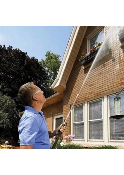 Water Jet Yüksek Basınçlı Su Püskürtme Oto Yıkama Aparatı Bahçe Sulama Aracı 50 cm ( Lisinya )