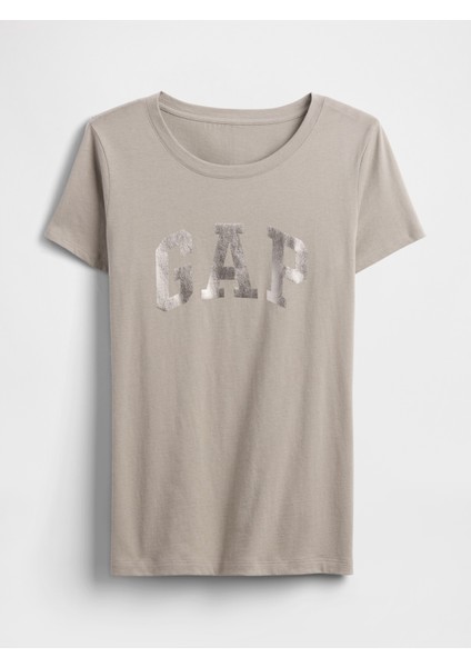 Kadın Açık Kahverengi Gap Logo T-Shirt fiyatları