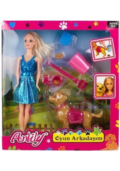 02418 - Anlily Köpekli Oyun Arkadaşım (Lisinya)
