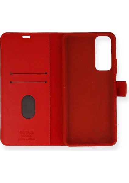 Lvsqvr Newface Huawei P Smart 2021 Kılıf Trend S Plus Kapaklı Kılıf - Kırmızı modelleri