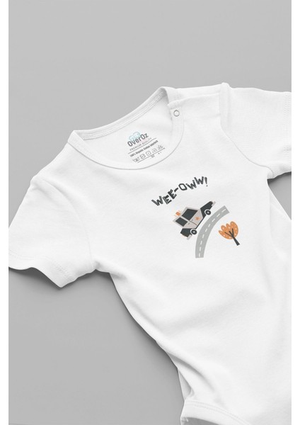 Organik %100 Pamuk Araba Desenli 4'lü Bebek Body Set Badi Çıtçıtlı Zıbın Dörtlü 5668-5669-5670-5671 fırsatları