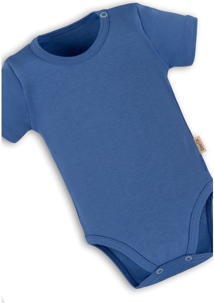 Organik %100 Pamuk Babasının Aslanı Baskılı Bebek Body Kısa Kollu Çıtçıtlı Badi Zıbın Tulum 5268-M fiyatları