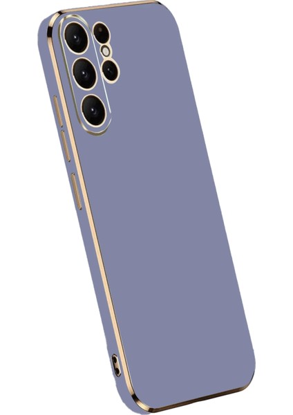 Lvsqvr Newface Samsung Galaxy S25 Ultra Kılıf Volet Silikon - Mavi