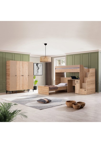 Rustik 4lü Ranza Set