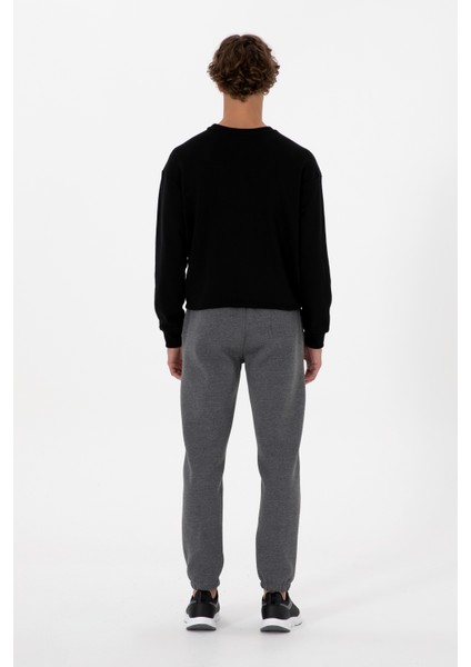 Erkek Antrasit Melanj Eşofman Altı 50313745-VR081 fırsatları