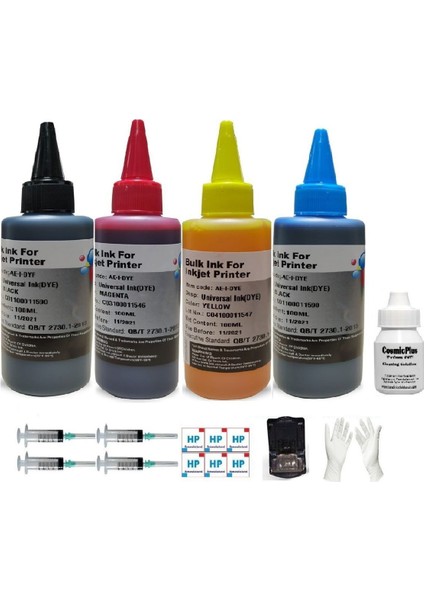 Kartuş Dolum Seti Deskjet 2320 2710 2720 2721 2723 4120 4122 4130 305 Uyumlu